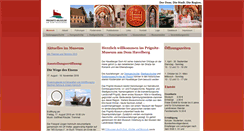 Desktop Screenshot of prignitz-museum.de