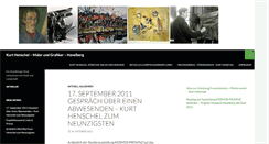 Desktop Screenshot of kurt-henschel.prignitz-museum.de