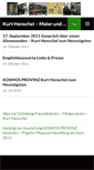 Mobile Screenshot of kurt-henschel.prignitz-museum.de